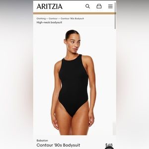 NWT Aritzia Babaton Contour 90s tank bodysuit